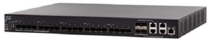 Коммутатор Cisco 24-Port 10G SFP+ Stackable Managed Switch  SX550X-24F-K9-EU SX550X-24F-K9-EU