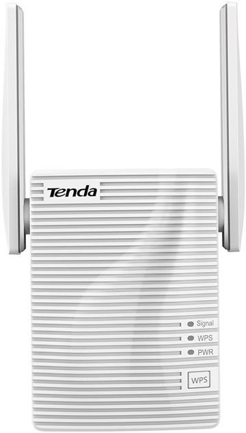 Повторитель Tenda AC750 двухдиапазонный до 750 Мбит/с: до 300 Мбит/с в диапазоне 2,4 ГГц + до 433 Мбит/с в диапазоне 5 ГГц. A15 A15