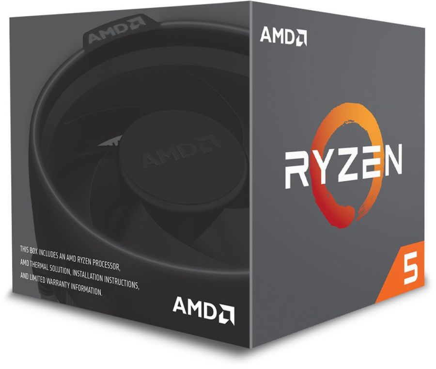 Процессор AMD Ryzen 5 2600 AM4 3.4GHz 65W Box YD2600BBAFBOX YD2600BBAFBOX