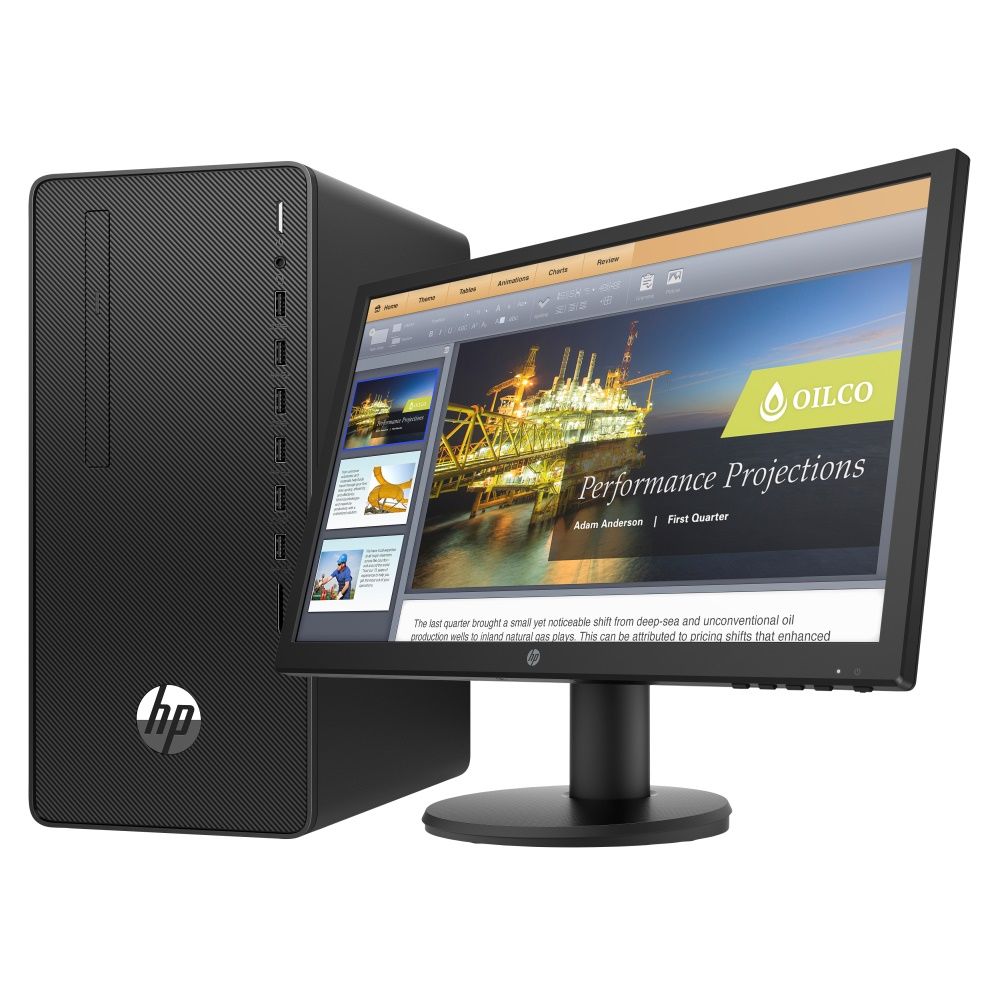 Персональный компьютер HP Bundle 290 G4 MT Core i5-10500,4GB,1TB,DVD,kbd/mouseUSB,DOS,1-1-1 Wty+ Monitor P21 1C6V1EA 1C6V1EA