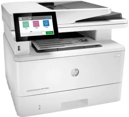 Принтер HP LaserJet Enterprise MFP M430f  (p/c/s/f, A4, 1200dpi, 38ppm (40 high speed), 2Gb, 2trays 100+250, ADF 50, USB/GigEth, Duplex, 1y war, cart. in box 3000, drivers/software not included) 3PZ55A 3PZ55A