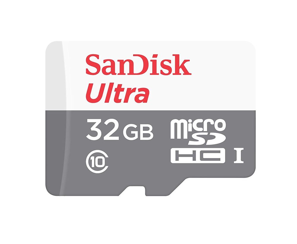 Карта памяти Sandisk microSDHC UHS-I SANDISK Ultra 16 ГБ, 48 МБ/с, 320X, Class 10, SDSQUNB-016G-GN3MN SDSQUNB-016G-GN3MN