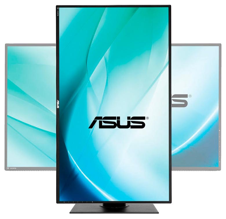 Монитор ASUS 32" PB328Q Black VA, 2560x1440, 4ms, 300 cd/m2, ASCR 100M:1, D-Sub,DVI-D,DP,HDMI,HAS, Pivot 90LM01A0-B01370 90LM01A0-B01370