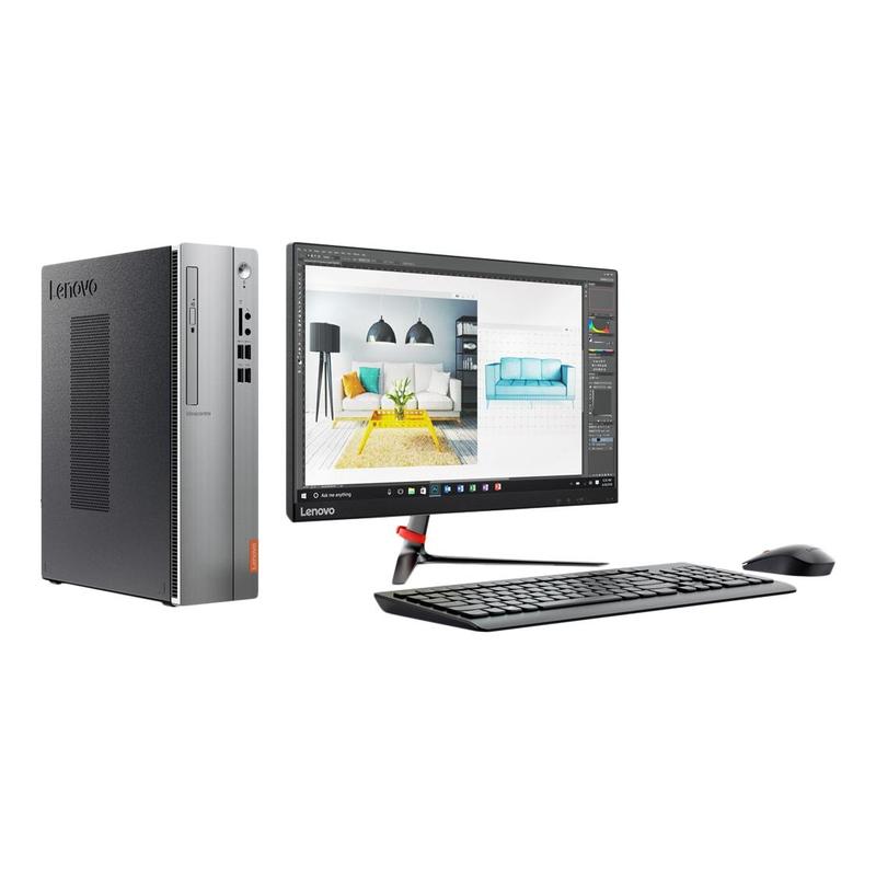 Персональный компьютер Lenovo IdeaCentre 510S-07ICB SFF i3 8100 (3.6)/8Gb/1Tb 7.2k/UHDG 630/Windows 10 Home Single Language/серебристый 90K80079RS 90K80079RS
