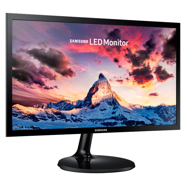 Монитор Samsung 23.5" S24F350FHI черный PLS LED 16:9 HDMI матовая 250cd 178гр/178гр 1920x1080 D-Sub  S24F350FHI