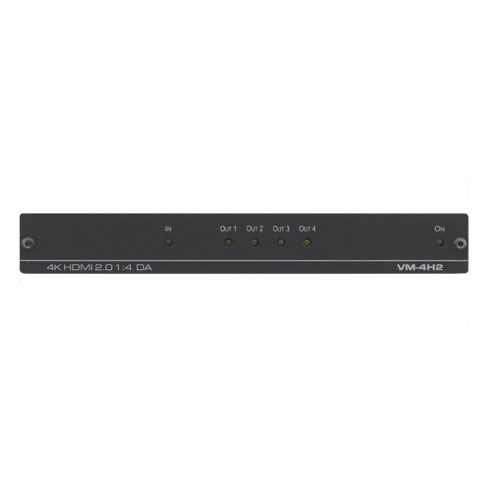 Усилитель-распределитель Kramer Electronics VM-4H2 MegaTOOLS 1:4 HDMI UHD; поддержка 4K60 4:4:4, HDMI 2.0 10-80408090 10-80408090