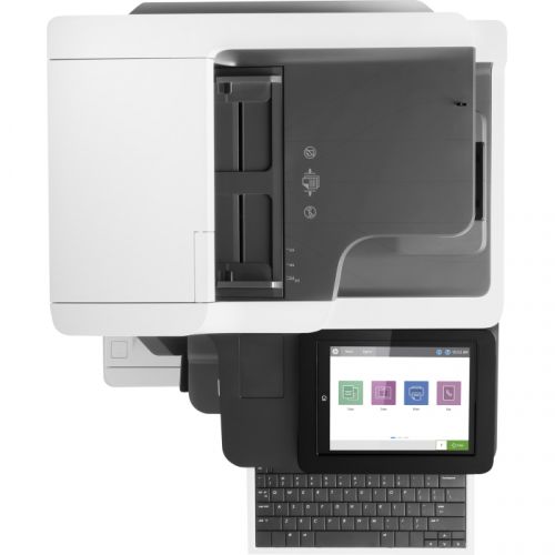 Принтер HP LaserJet Enterprise Flow MFP M635z (p/c/s/f, A4,1200dpi,61ppm,1,5Gb,HDD500GBenc,4 trays 100+2х550+2000,ADF150,Duplex,stand,3-bin stepler,USB/GigEth,cart.10,5k in box,1y warr.repl.J8J72A) 7PS99A 7PS99A