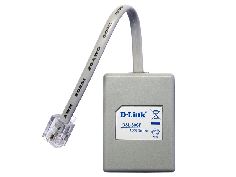 Сплиттер D-Link ADSL2+ Annex A splitter DSL-30CF/RS DSL-30CF/RS #2