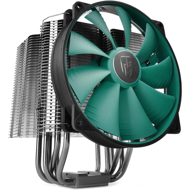 Вентилятор DEEPCOOL S1155/S1156/S1150/S2011/S1366/S775/AM2/AM2+/AM3/AM 3+/FM1/FM2 (8шт/кор, TDP 150W, PWM, 6 тепл. трубкок ) RET. LUCIFER V2 LUCIFER V2 LUCIFER V2