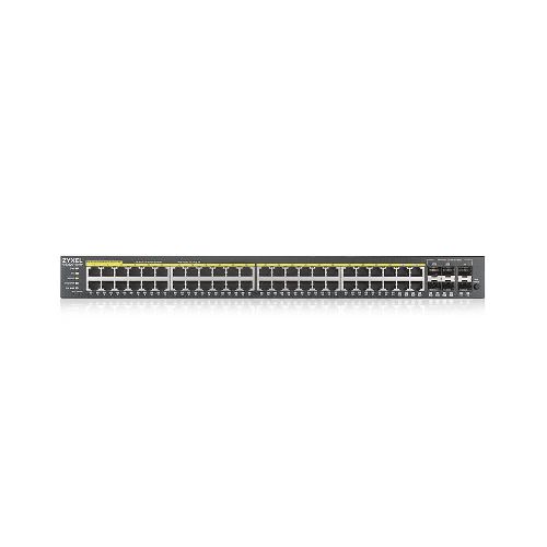 Коммутатор Zyxel гибридный L2 NebulaFlex Pro GS2220-50, rack 19", 44xGE, 4 комбо-порта (SFP/RJ-45), 2xSFP, автономное/облачное управление GS2220-50-EU0101F GS2220-50-EU0101F #1