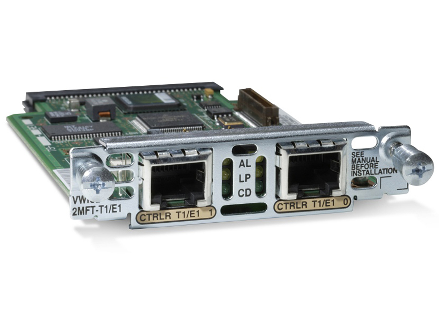 Cisco VWIC2-2MFT-T1/E1 VWIC2-2MFT-T1/E1