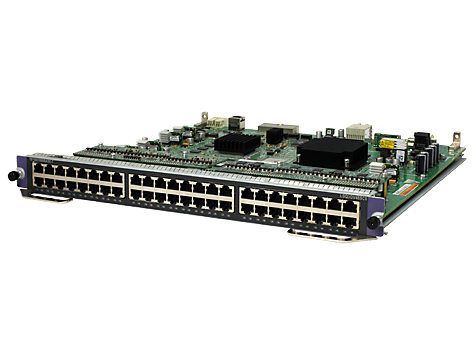 Модуль HPE 7500 48p 1000BASE-T PoE+ SC Mod JG663A JG663A