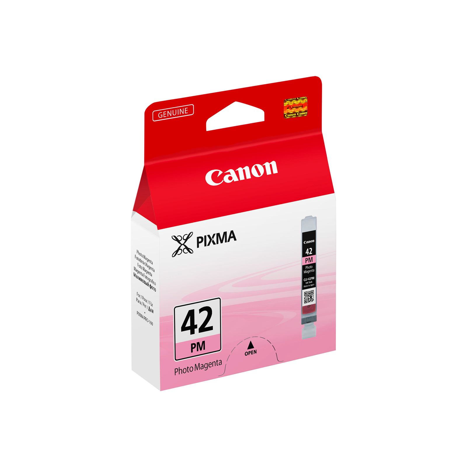 Картридж струйный Canon CLI-42PM 6389B001 фото пурпурный для Canon PRO-100 (37стр.) CLI-42PM