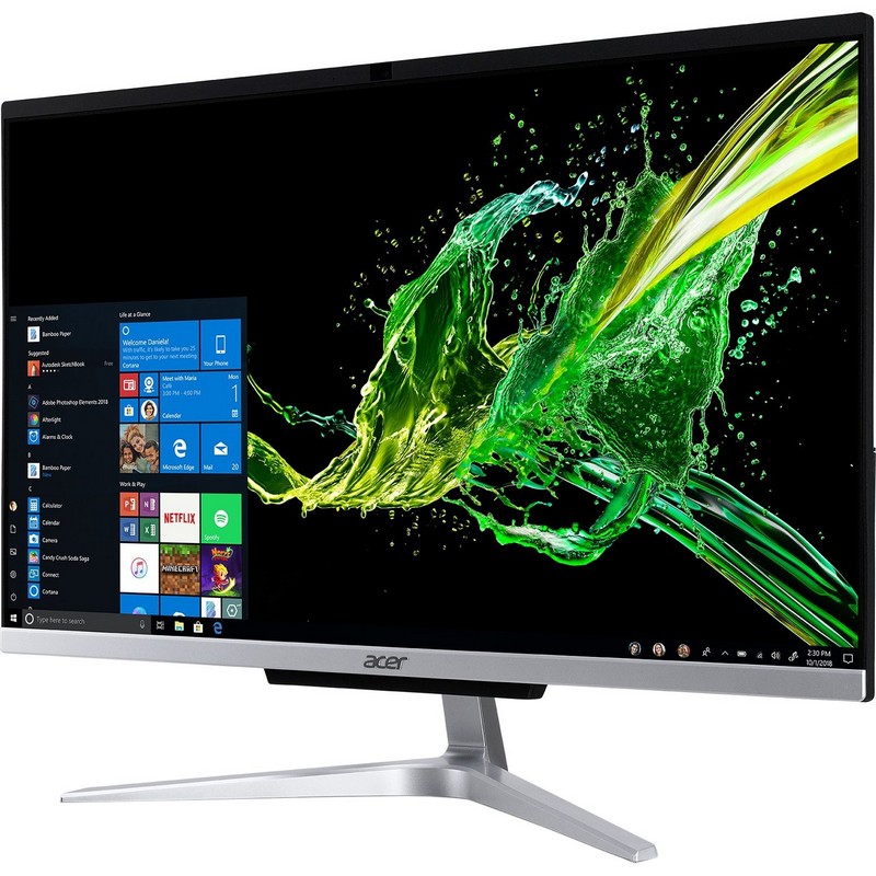 Моноблок Acer Aspire C22-963 21.5" Full HD i3 1005G1 (1.2)/4Gb/1Tb 5.4k/UHDG/CR/Endless/GbitEth/WiFi/BT/65W/клавиатура/мышь/серебристый 1920x1080 DQ.BENER.00J DQ.BENER.00J