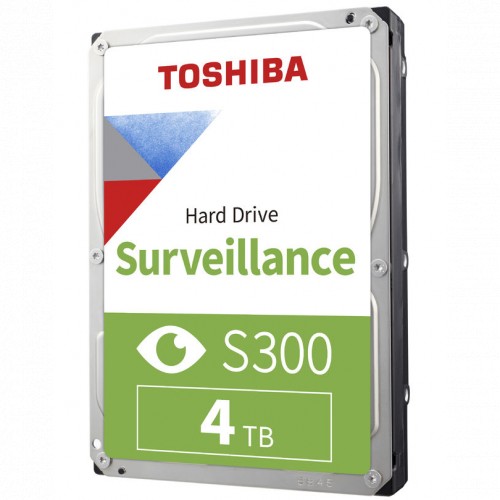 Жесткий диск Toshiba  Surveillance S300 4Tb (5400rpm) 256Mb 3.5" SATA HDWT840UZSVA HDWT840UZSVA