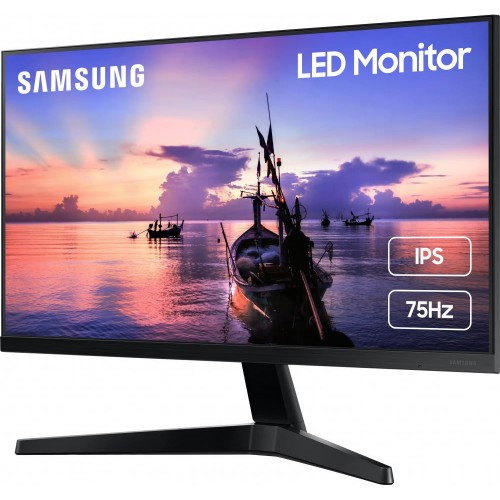 Монитор Samsung 21.5" F22T350FHI IPS LED 16:9 1920x1080 5ms 1000:1 250cd 178/178 D-sub HDMI FreeSync 75Hz Tilt VESA Dark Blue Gray LF22T350FHIXCI LF22T350FHIXCI