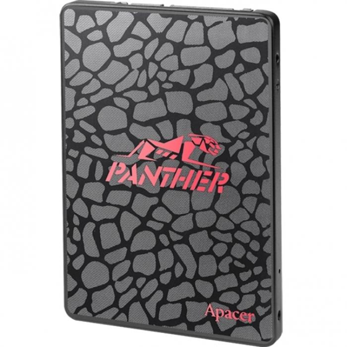 Твердотельный накопитель Apacer 2.5" 512GB AS350 Panther Client SSD SATA 6Gb/s, 530/520, IOPS 76/68K, MTBF 1.5M, 3D TLC, 32MB, 425TB 85.DB2E0.B100C 85.DB2E0.B100C