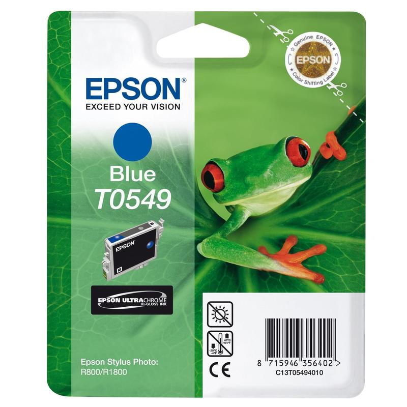 Картридж Original Epson [T054940] для Epson R800 Blue T054940 #2