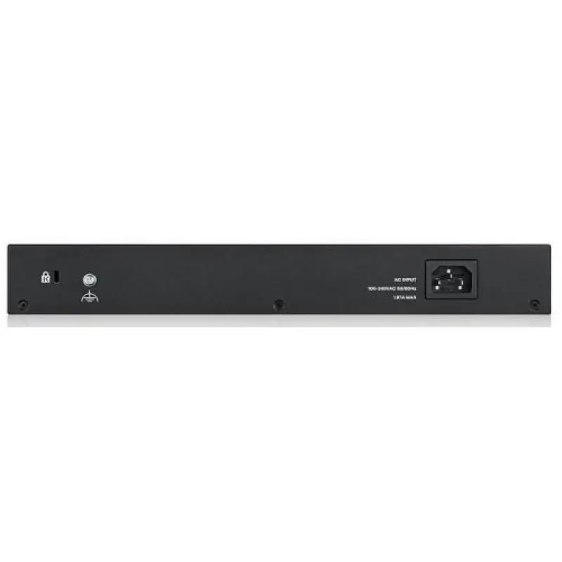 Коммутатор Zyxel Smart L2 PoE+ GS1900-24EP, rack 19", 24xGE (12xPoE+), бюджет PoE 130 Вт GS1900-24EP-EU0101F GS1900-24EP-EU0101F