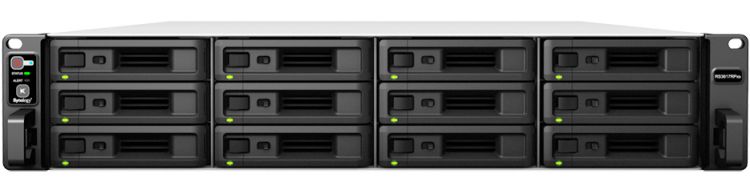 Сетевой RAID-накопитель Synology (Rack2U)/RAID0,1,10,5,6/up to12HotPlug SATA/2xUSB/2xInfB/4GigEth(+2xExpSlot)/iSCSI/2xIPcam(up to 75) RS3617RPXS RS3617RPXS #4