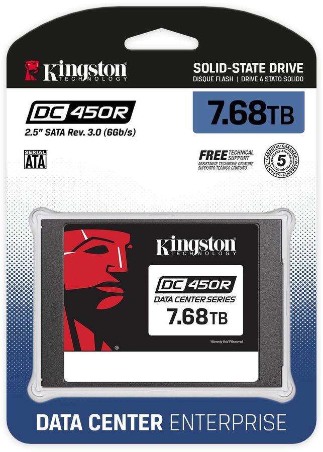Твердотельный накопитель Kingston 2.5'' SEDC450R/7680G SEDC450R/7680G SEDC450R/7680G