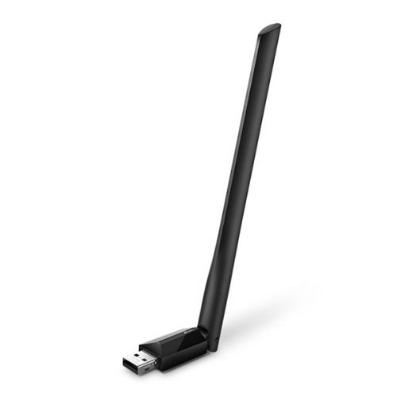 Сетевой адаптер TP-Link WiFi Archer T2U Plus USB 2.0 (ант.внеш.несъем.) 1ант. (упак.:1шт) ARCHER T2U PLUS ARCHER T2U PLUS