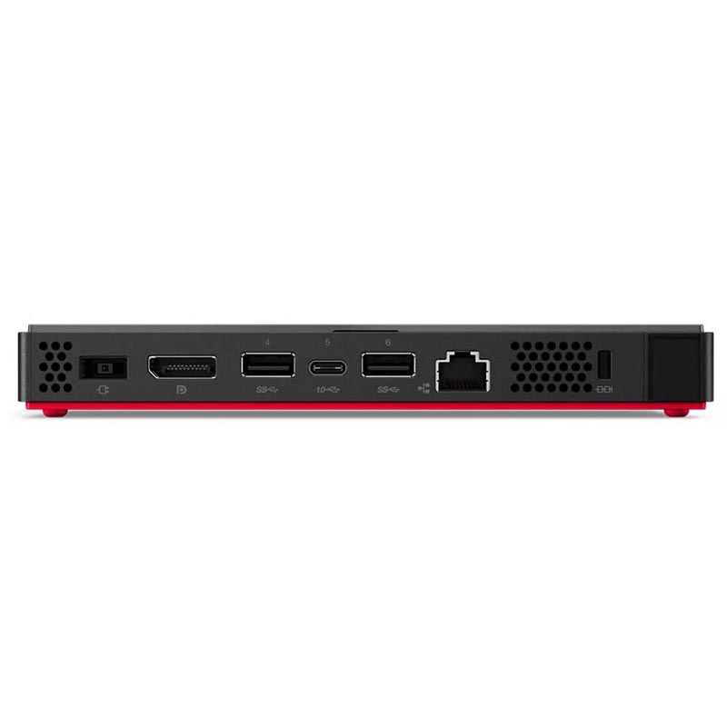 Персональный компьютер Lenovo ThinkCentre M90n-1 Nano i3 8145U (2.1)/8Gb/SSD128Gb/UHDG 620/Windows 10 Professional 64/GbitEth/WiFi/BT/65W/клавиатура/мышь/черный 11AD001TRU 11AD001TRU