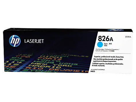 Тонер-картридж HP 826A Cyan для Enterprise M855dn/M855xh/M855x+/M855x+NFC Contract CF311AC CF311AC