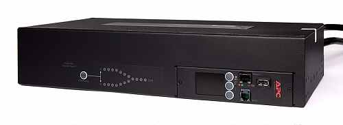 Распределить питания APC Rack ATS, 230V, 32A, IEC 309 in, (16) C13 (2) C19 out AP4424 AP4424