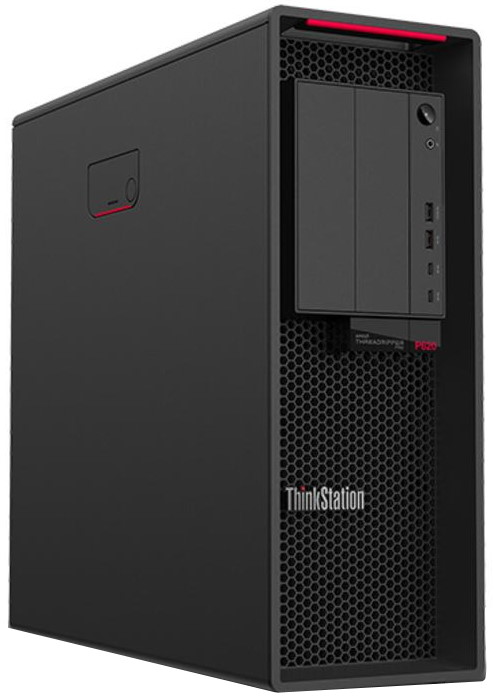 Рабочая станция Lenovo ThinkStation P620 Tower 1000W, AMD TR PRO 3995WX (2.7G, 64C), 2x16GB DDR4 3200 RDIMM, 1x1TB SSD M.2, 1x2TB HDD 7200rpm, NoGPU, USB KB&Mouse, Win 10 Pro64 RUS, 3Y PS 30E0008MRU 30E0008MRU #3