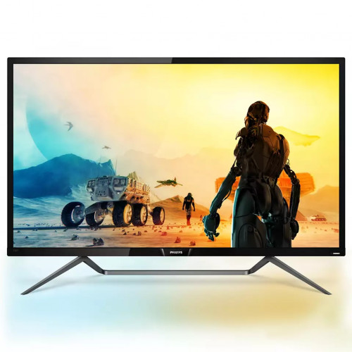 Монитор Philips 43" MVA Ambiglow 3840x2160 4ms 178/178 720cd HDMI DisplayPort MiniDP 4xUSB USB-C MM черный 436M6VBPAB/00 436M6VBPAB/00