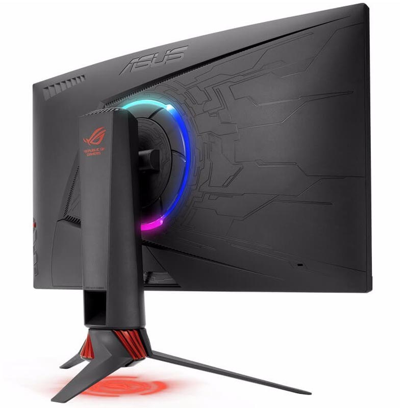 Монитор ASUS 27" XG27VQ, Full-HD (1920х1080), до 144 Гц, DVI, DisplayPort, HDMI, подсветка Aura, FreeSync 90LM03G0-B01970 90LM03G0-B01970