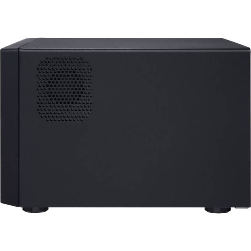 Сетевой RAID-накопитель QNAP 8-Bay Intel Core i5-8400T 6-core 1.7 GHz  (up to 3.3GHz), 16GB DDR4 RAM (max 32GB RAM), 8x 2.5"/3.5" SATA HDD/SSD + 2x M.2 PCIe  SSD slot, 2xGbE LAN, 1 x 10GBase-T, 2 x Thunderbolt 3 port TVS-872XT-i5-16G TVS-872XT-i5-16G