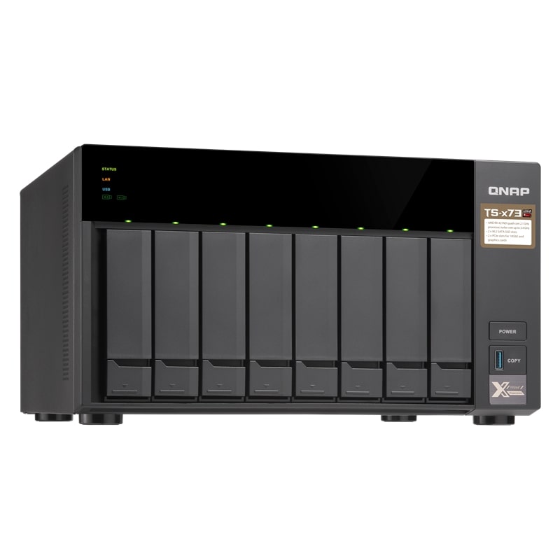 Система хранения данных QNAP настольное исполнение 8BAY 4GB TS-873-4G TS-873-4G #1