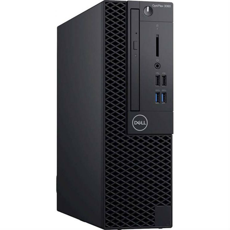 Персональный компьютер Dell OptiPlex 3070 Micro i3-9100 (up to 4.2GHz, 4C, 6M), 8GB (1x8GB) DDR4 2666MHz No ECC, 256GB M.2 PCIe NVMe class 35 SSD, Qualcomm QCA9377 1x1 802.11ac с MUMIMO + Bluetooth 4.1, mse, keyb, Audio, GVA, TPM, Win10 Pro (64), 3y  3070-5703