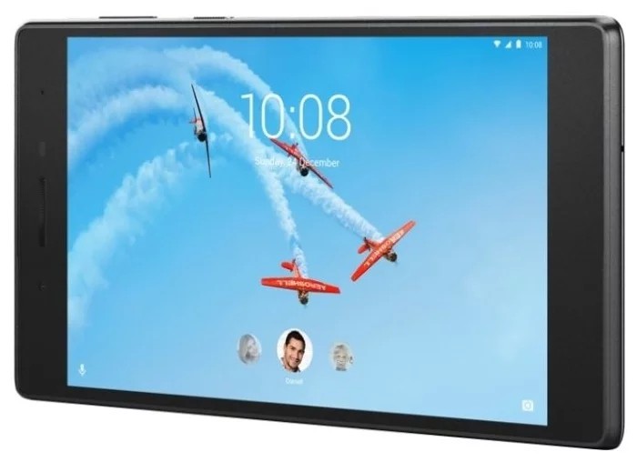 Планшетный компьютер Lenovo Tab 4 TB-7504X MT8735B (1.3) 4C/RAM1Gb/ROM16Gb 7" IPS 1280x720/3G/4G/Android 7.0/черн ZA380077RU ZA380077RU