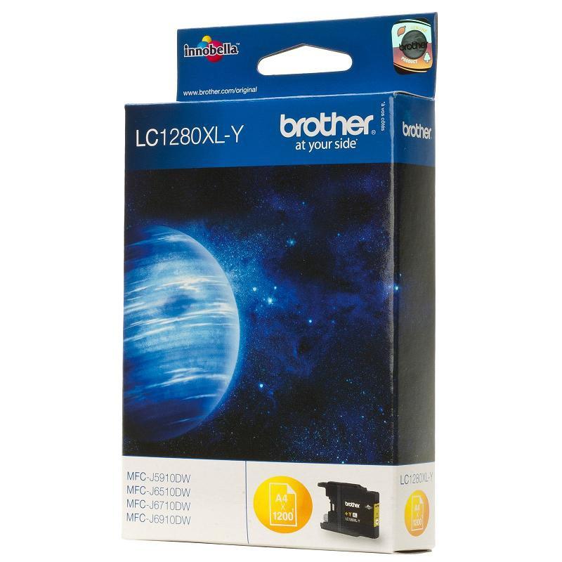 Картридж Brother MFC-J6510DW, желтый  LC1280XLY LC1280XLY #2