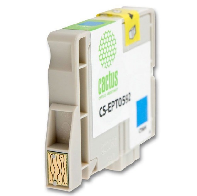 Картридж Cactus струйный CS-EPT0592 голубой для Epson Stylus Photo R2400 (14.8мл) CS-EPT0592 CS-EPT0592