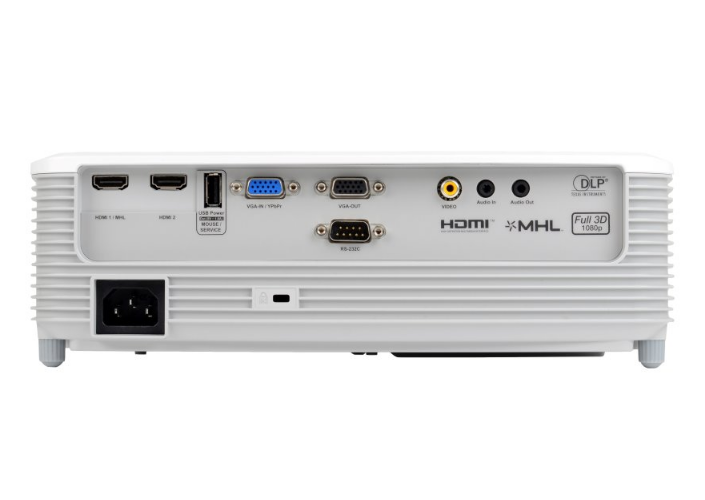 Проектор Optoma EH400 DLP, 1080p 1920x1080, 4000Lm, 22000:1, 2xHDMI, MHL, 1x2W speaker, 3D Ready, lamp 10000hrs, WHITE, 2.41kg 95.78E01GC0E 95.78E01GC0E #3