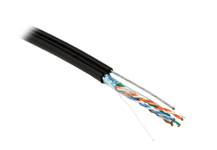 Кабель Hyperline (88 м) витая пара, экранир. F/UTP, кат. 5e, 4 пары (24AWG), одножильный (solid), экран - фольга, внешний, PE, -40°C–+60°C, черный-гарантия: 15 лет компонентная FUTP4-C5E-S24-2SW-OUT-PE-BK-500 FUTP4-C5E-S24-2SW-OUT-PE-BK-500