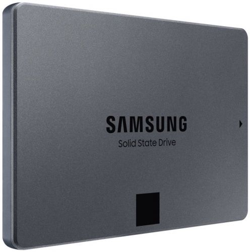 Твердотельный накопитель Samsung 2.5" 4TB 870 QVO Client SSD SATA 6Gb/s, 560/530, IOPS 88/11K, MTBF 1.5M, QLC, 4096MB, 1440TBW, 0.33D MZ-77Q4T0BW MZ-77Q4T0BW