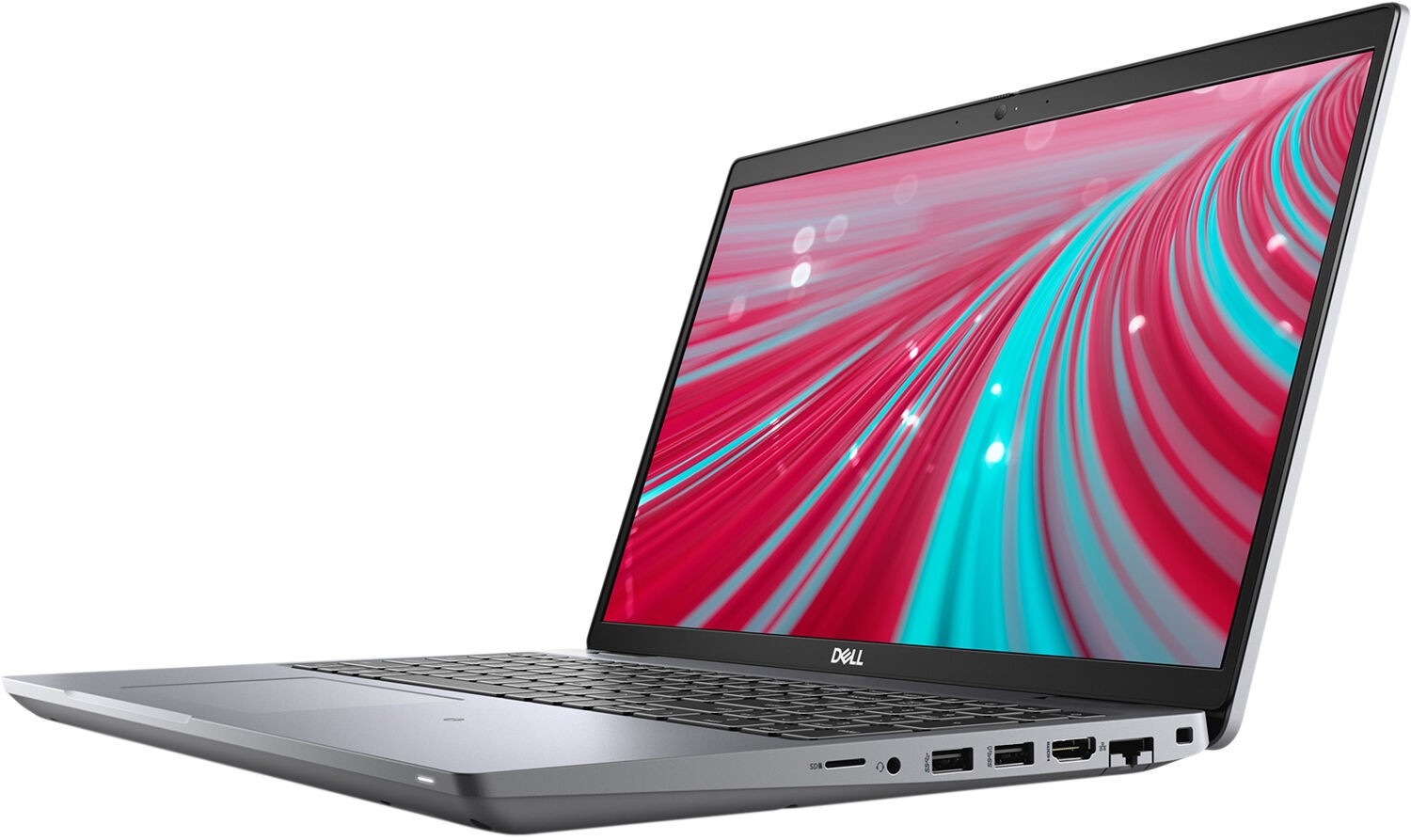 Ноутбук Dell Latitude 5521 Core i7-11850H (2,5GHz) 15,6" FullHD IPS Antiglare 16GB (1x16GB) DDR4 512GB SSD Intel UHD Graphics FPR, TPM IR Cam, 2xThunderbolt 4 W10 Pro 3y ProS+NBD gray 5521-8124 5521-8124