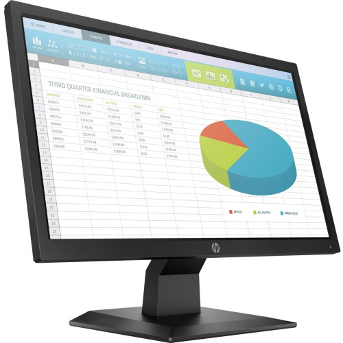 Монитор HP 19.5" P204v Monitor 1600x900, 16:9, TN, 200 cd/m2, 600:1, 5ms, 90°/50°, VGA, HDMI, tilt, 60 Hz, Black 5RD66AA 5RD66AA #4
