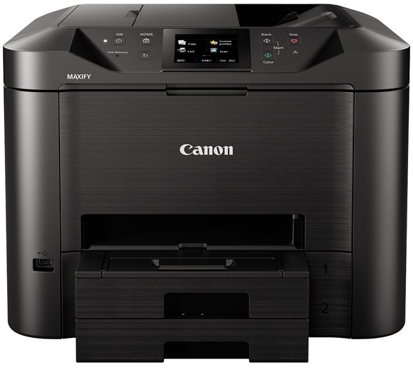 МФУ Canon MAXIFY MB5440 А4, (600х1200), DADF на 50 л., 24 из./мин. ч/б, 15,5 из./мин. цвет, лоток на 500 л., USB/LAN/WiFi 0971C007 0971C007
