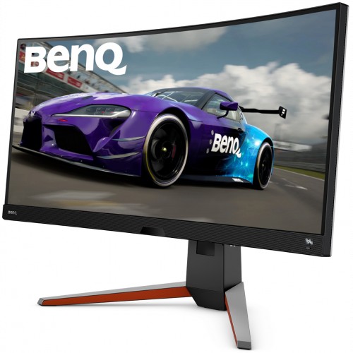 Монитор BenQ 34'' 21:9 3440x1440(UWQHD) IPS, Curved, 144 Гц, 200cd/m2, 178°/V178°, 1000:1, 20M:1, 16,7 миллионов цветов, 1ms, VGA, 2xHDMI, DP, USB-Hub, Swivel, Speakers, Black-Grey EX3415R EX3415R #4