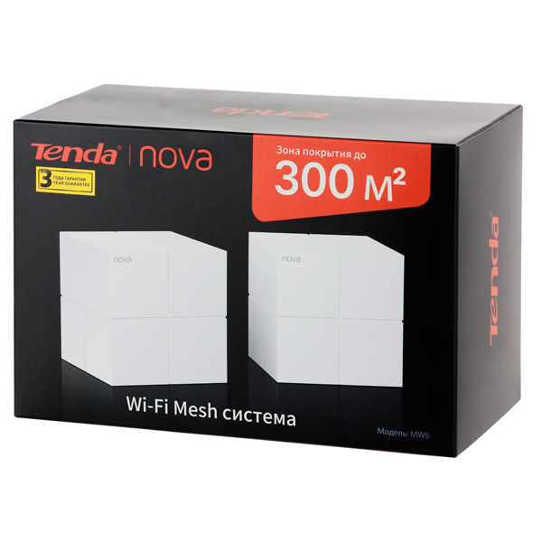 Двухдиапазонная система Tenda Wi-Fi Mesh Nova 1200Мбит/с 2.4 и 5ГГц (2-PACK) MW6-2 MW6-2 #2