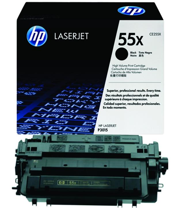 Тонер-картридж HP 55X Black для LJ P3015 M521dn/M521dw/M525dn/M525f Contract (12500 стр) CE255XC CE255XC