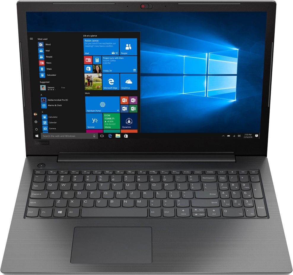 Ноутбук Lenovo V130-15IKB  15.6 FHD TN AG 220N /I3-8130U /8GB DDR4 2133 /256G M.2 PCIE 2242  /Интегрированная графика /DVD-RW /Wi-Fi 1x1 AC+BT  /2-cell 30 Вт/ч /1xUSB 3, 1xUSB 2, HDMI, LAN, 4-in-1 card reader /Free Dos /1 год carry-in /Серый стальной 81HN0110RU