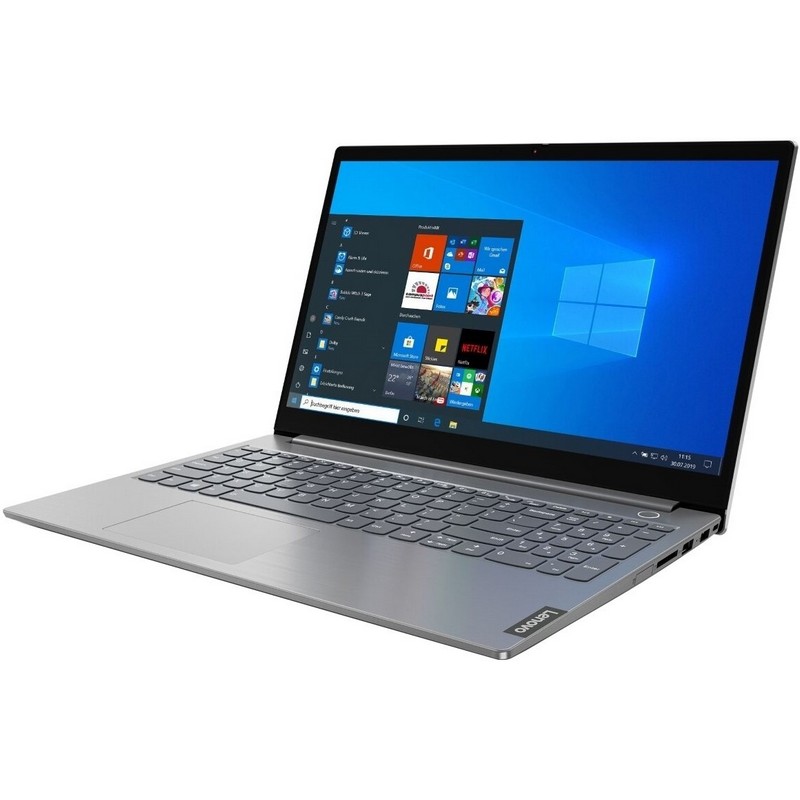 Ноутбук Lenovo ThinkBook 15-IIL 15.6" FHD (1920x1080) IPS AG 250N, I5-1035G4, 8GB DDR4 2666, 256GB SSD M.2, Intel UHD, NoWWAN, WiFi, BT, FPR, TPM, 3Cell 45Wh, No OS, 1YR C.I, Mineral Grey, 1,7 kg 20SM002KRU 20SM002KRU