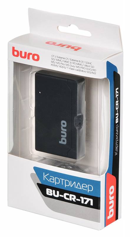 Устройство чтения карт памяти Buro  USB2.0 BU-CR-171 BU-CR-171 #6